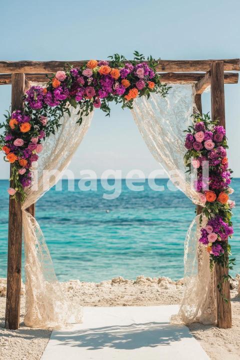 4020 Floral Arch