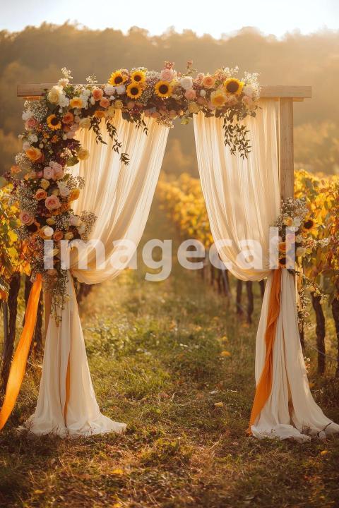 4021 Floral Arch