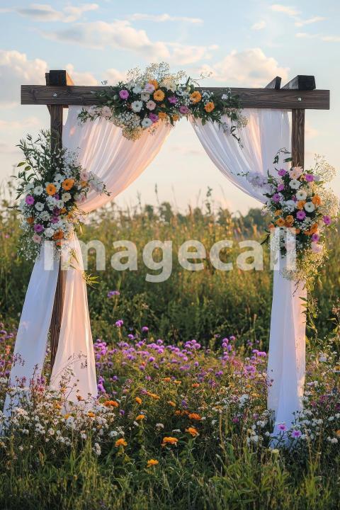 4025 Floral Arch
