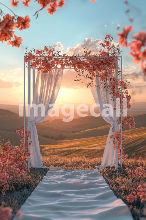 4033 Floral Arch