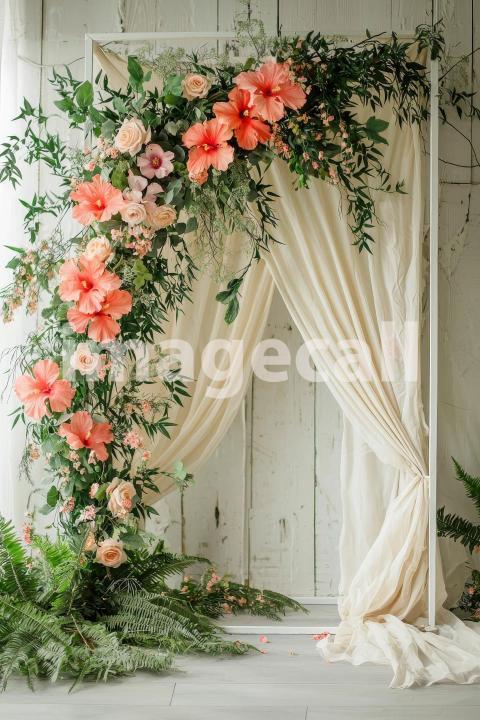 4034 Floral Arch