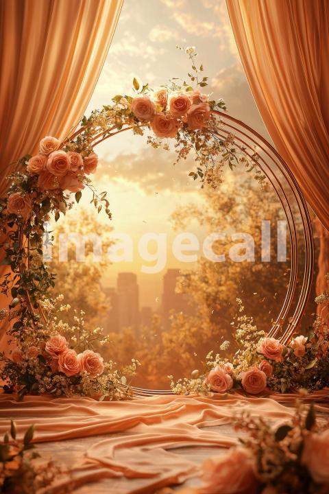 4042 Floral Arch