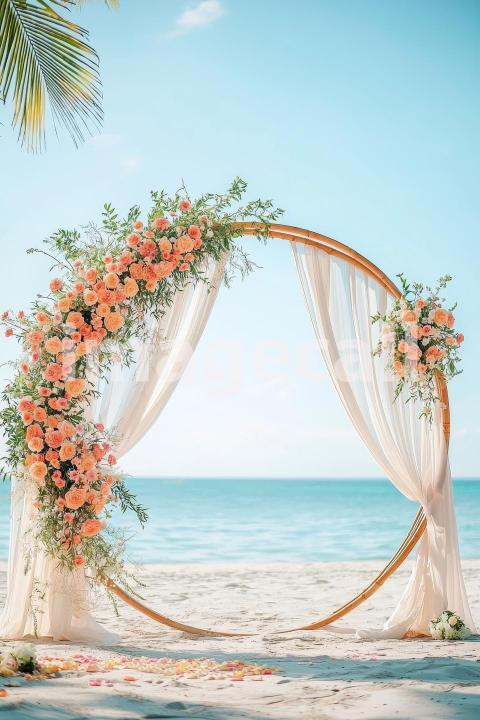 4045 Floral Arch