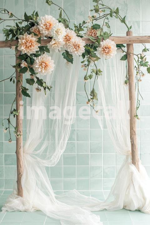 4072 Floral Arch