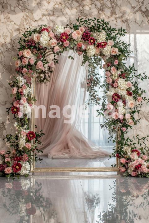 4054 Floral Arch