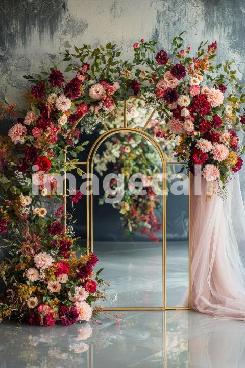 4055 Floral Arch