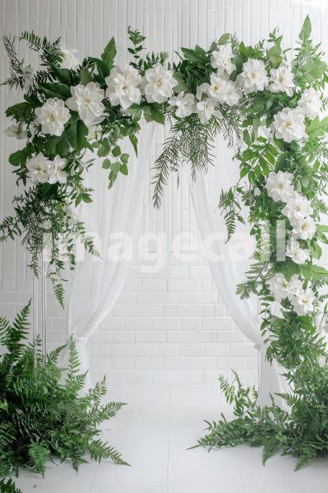 4107 Floral Arch