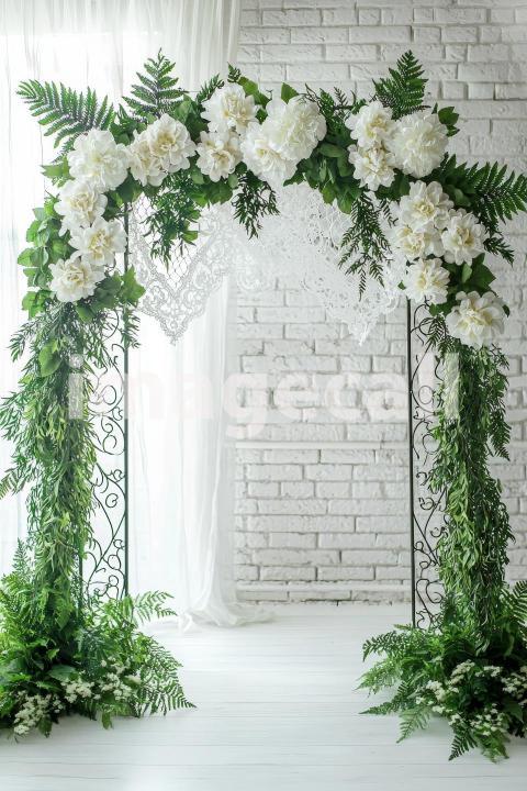 4119 Floral Arch