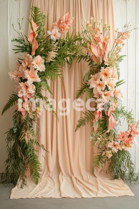 4132 Floral Arch