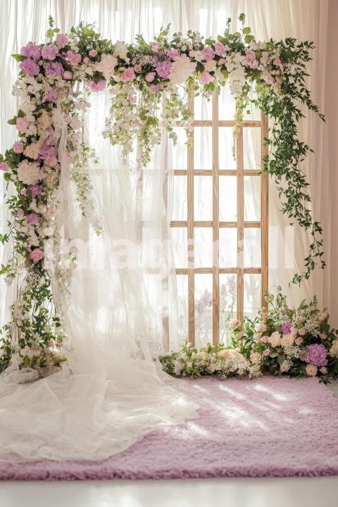4144 Floral Arch