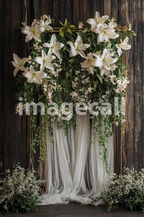 4215 Floral Arch