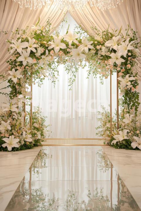 4233 Floral Arch