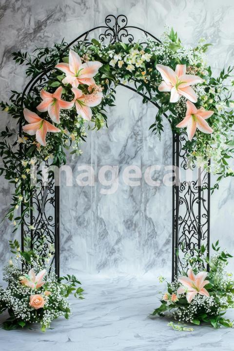4237 Floral Arch