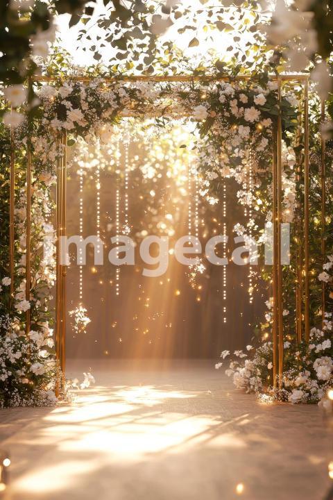 4248 Floral Arch