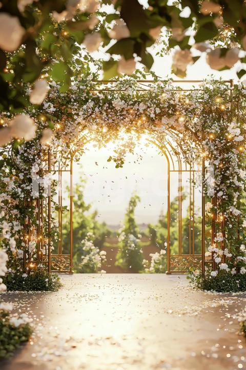 4246 Floral Arch