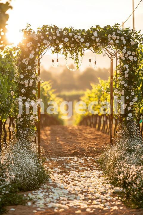 4247 Floral Arch