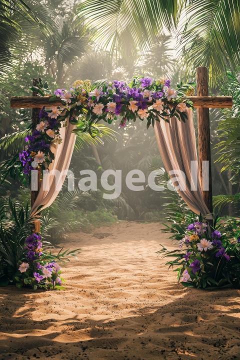 4251 Floral Arch