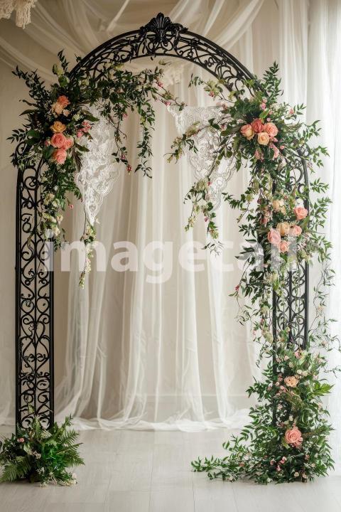 4308 Floral Arch