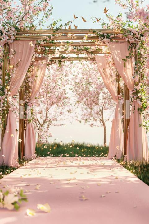 4666 Floral Arch