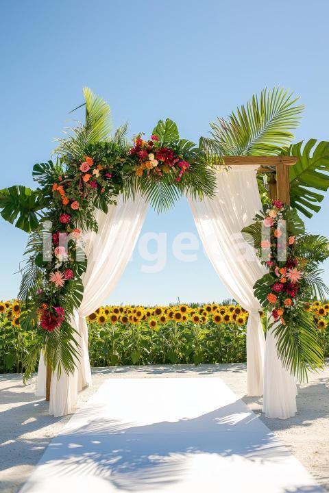 4672 Floral Arch