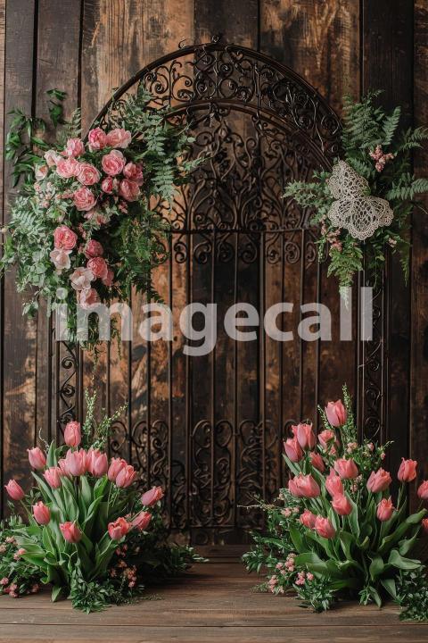 4681 Floral Arch