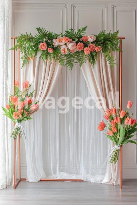 4689 Floral Arch
