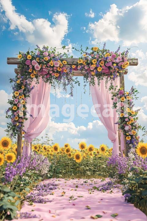 4720 Floral Arch