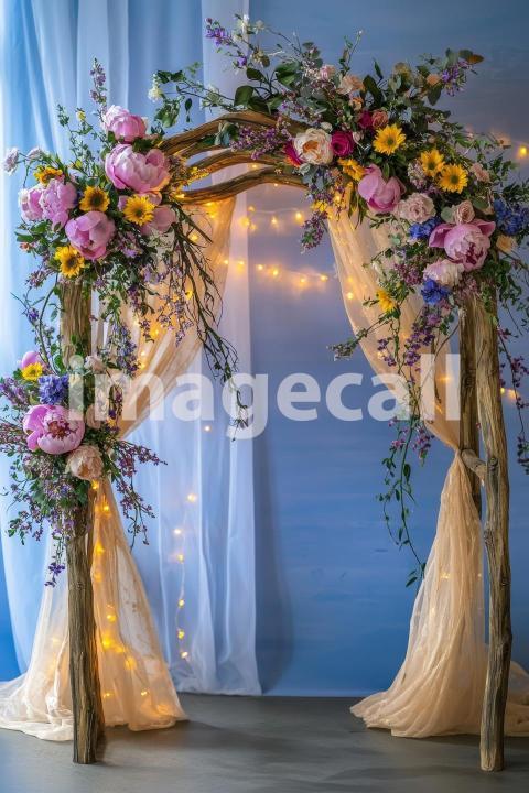 4721 Floral Arch