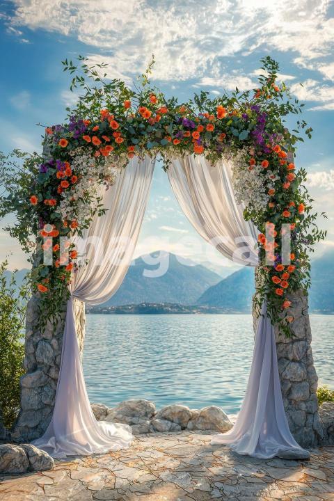 4724 Floral Arch