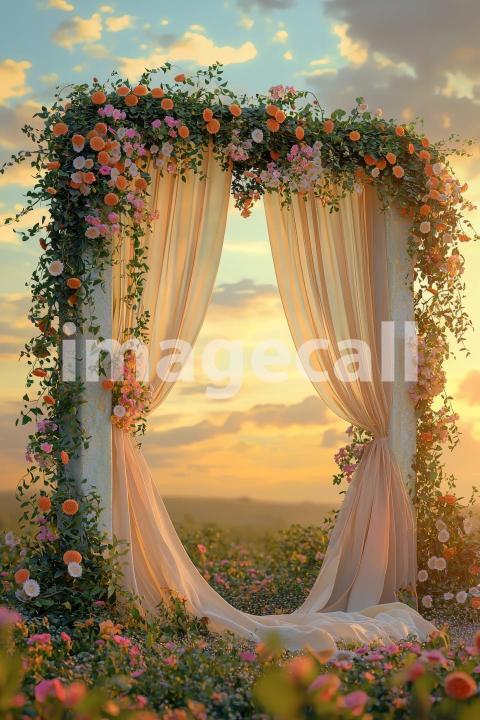 4747 Floral Arch