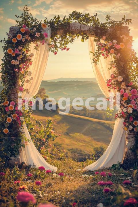4746 Floral Arch