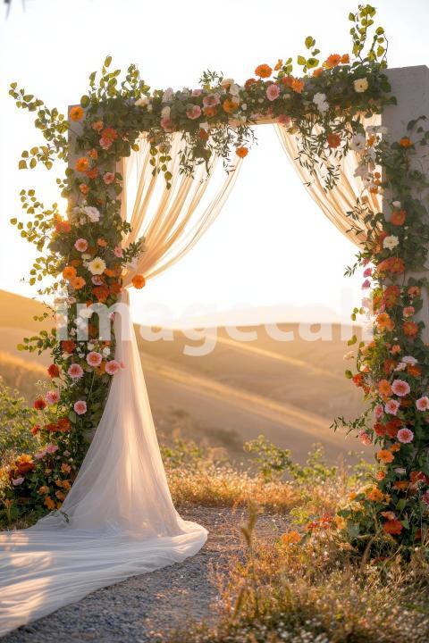 4748 Floral Arch