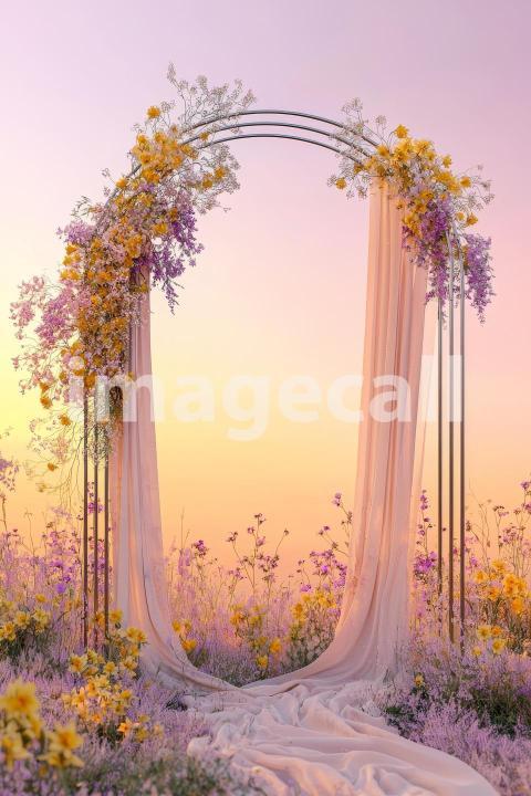 4764 Floral Arch
