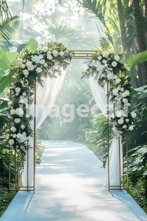 4767 Floral Arch