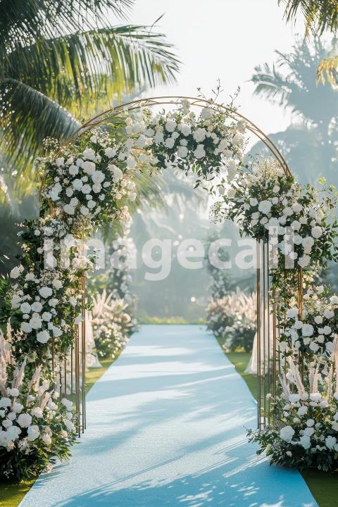 4766 Floral Arch