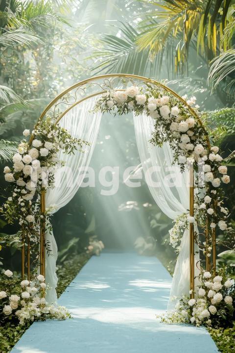 4768 Floral Arch