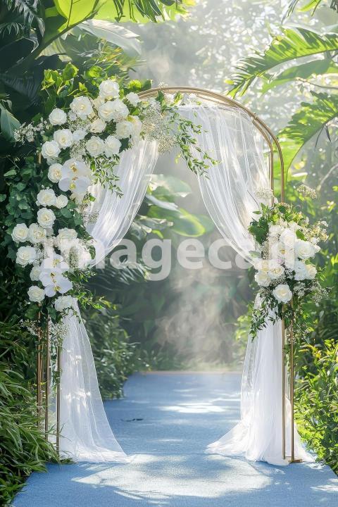 4769 Floral Arch