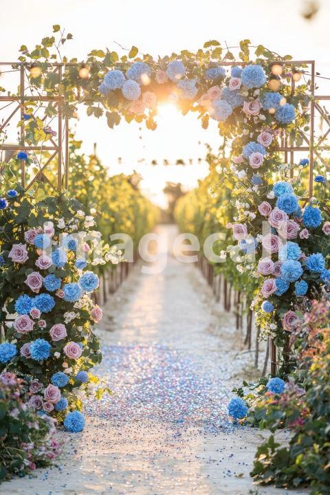 4782 Floral Arch