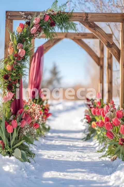 4785 Floral Arch
