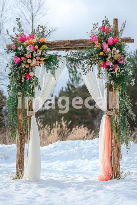 4784 Floral Arch