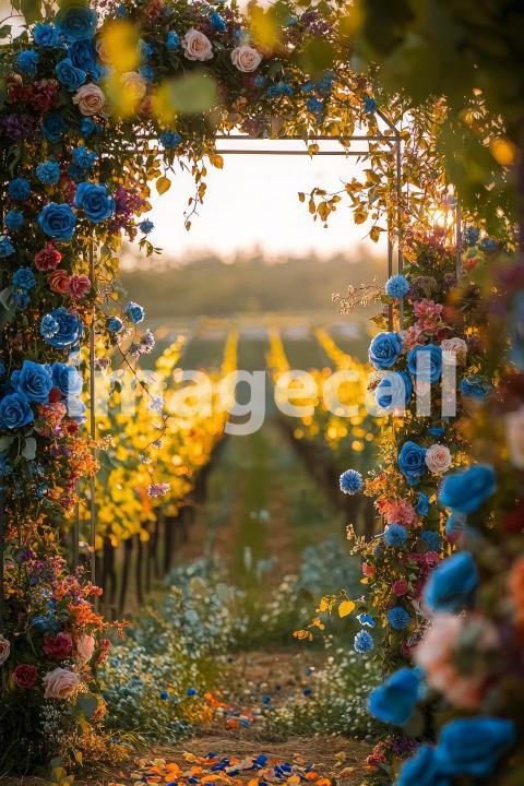4783 Floral Arch