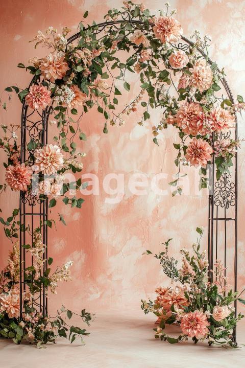 4064 Floral Arch