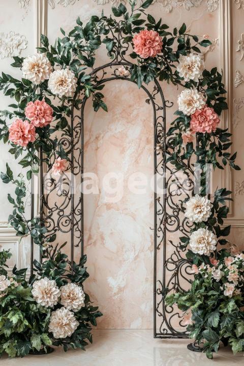4066 Floral Arch