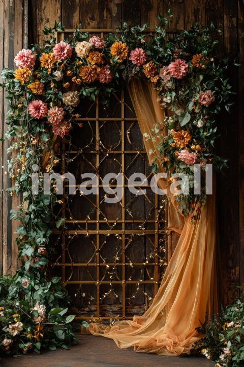 4058 Floral Arch