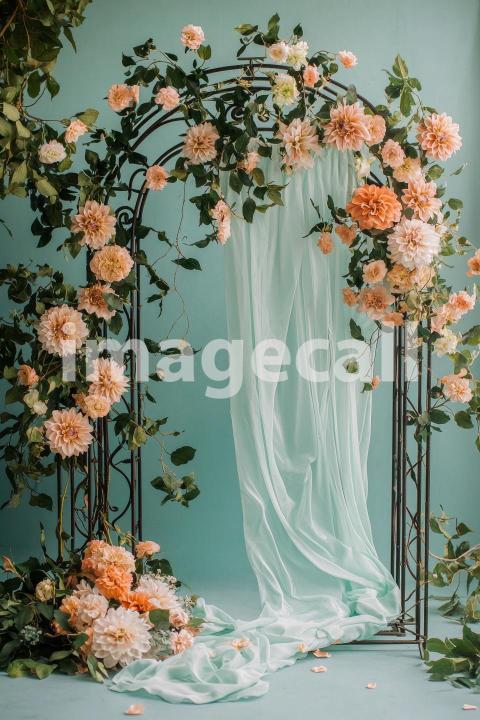 4076 Floral Arch