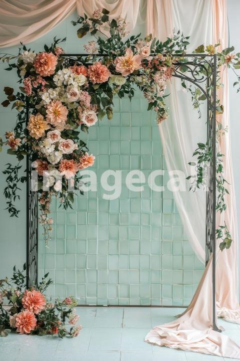 4073 Floral Arch