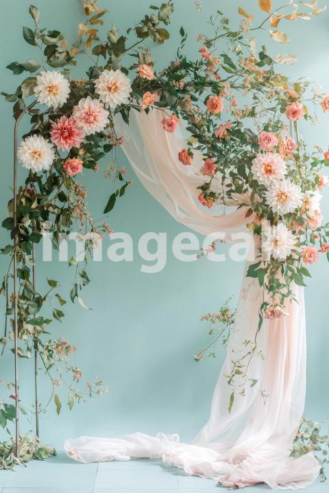 4074 Floral Arch