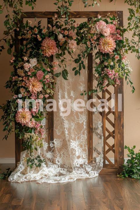4077 Floral Arch