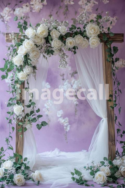 4085 Floral Arch
