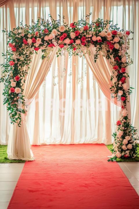4087 Floral Arch